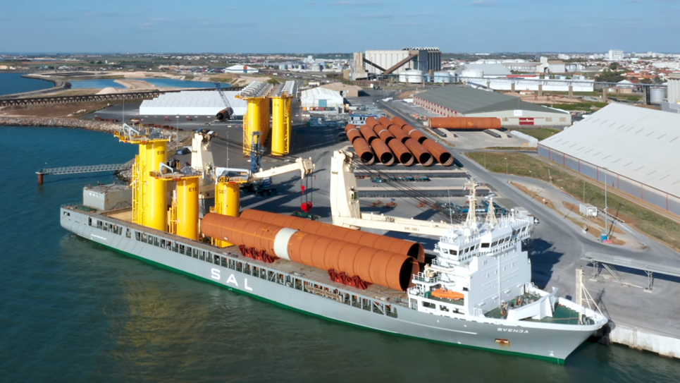 SAL: MV Svenja transports 80 monopiles and 80 transition pieces in 20 journeys